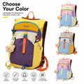 Kazevo Color Block Lightweight Water Resistant Hiking Backpack