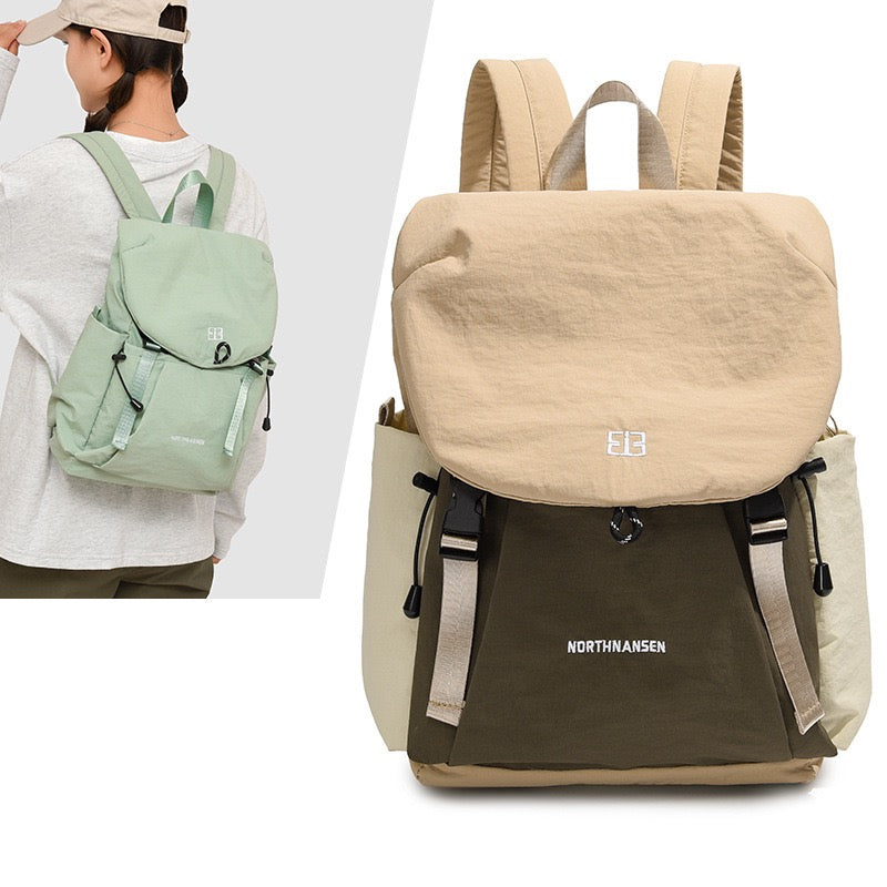 Kazevo Color Block Lightweight Water Resistant Hiking Backpack