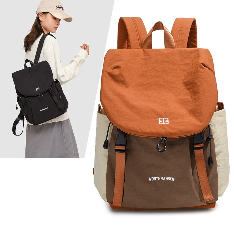 Kazevo Color Block Lightweight Water Resistant Hiking Backpack