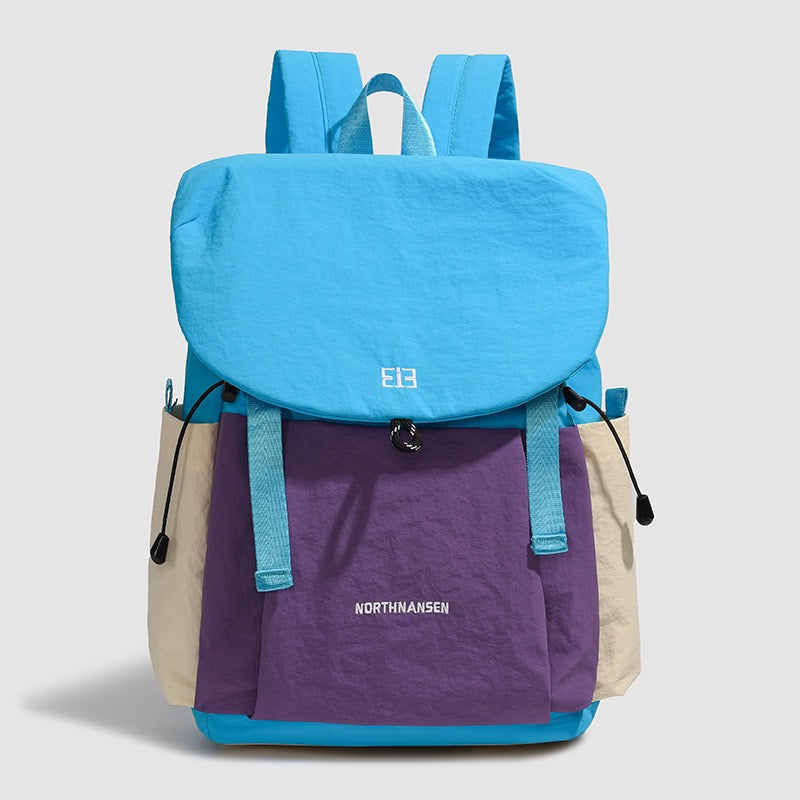 Kazevo Color Block Lightweight Water Resistant Hiking Backpack