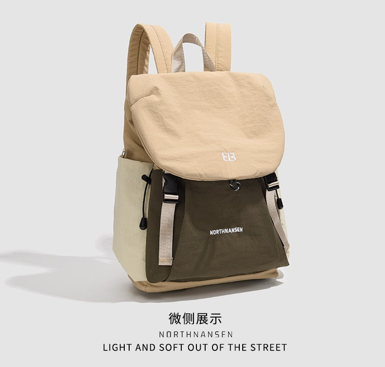 Kazevo Color Block Lightweight Water Resistant Hiking Backpack