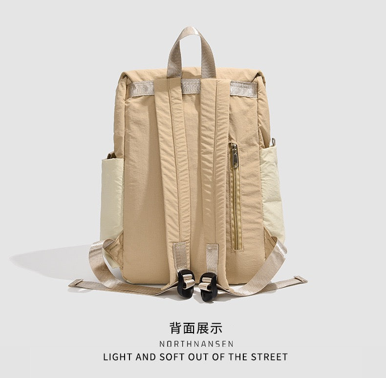 Kazevo Color Block Lightweight Water Resistant Hiking Backpack