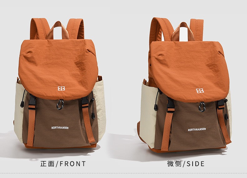 Kazevo Color Block Lightweight Water Resistant Hiking Backpack