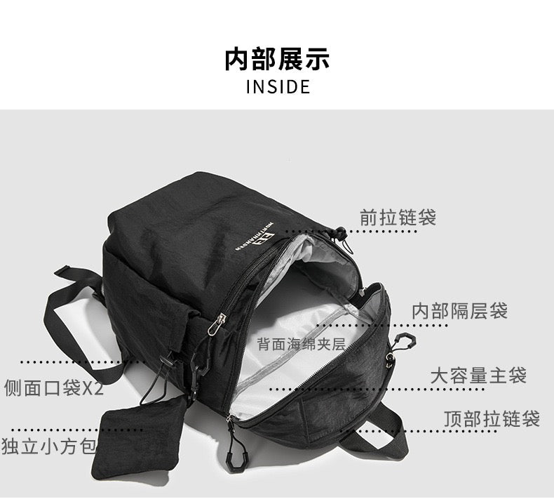 Minimalist Ultra Light Water Resistant Backpack